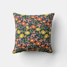 Cojín Decorativo Rosa de los años 60