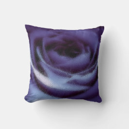 Cojín Decorativo Rosa de vidrio de lavanda suave