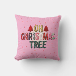 Cojín Decorativo Rosa lindo OH foto familiar de personalizado de ár