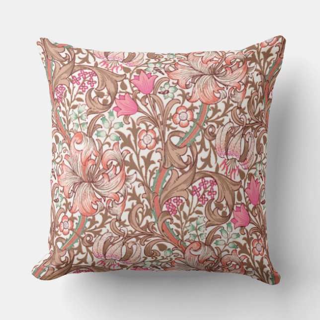 Cojín Decorativo Rosa lirio (Anverso)