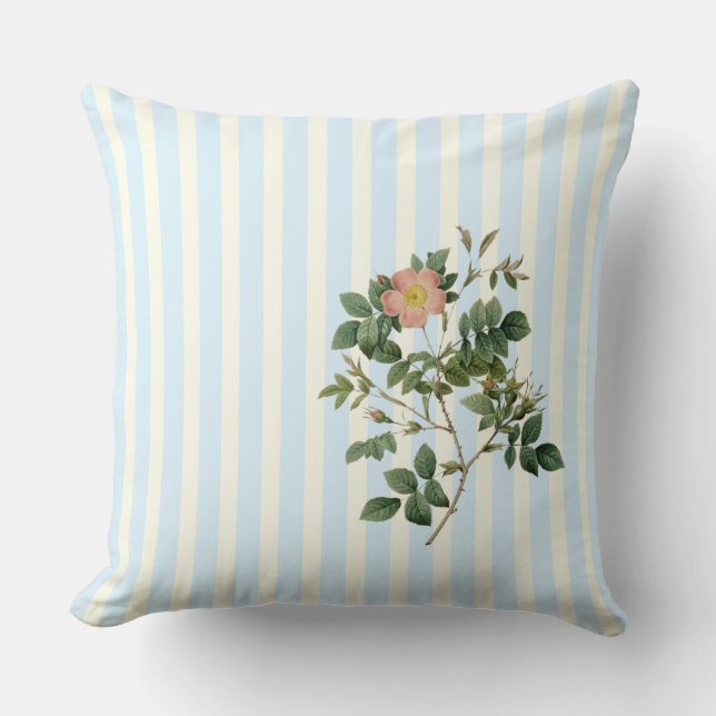 Cojín Decorativo Rosa Malmundariensis Pillow: ¡Moda de sangre! (Anverso)