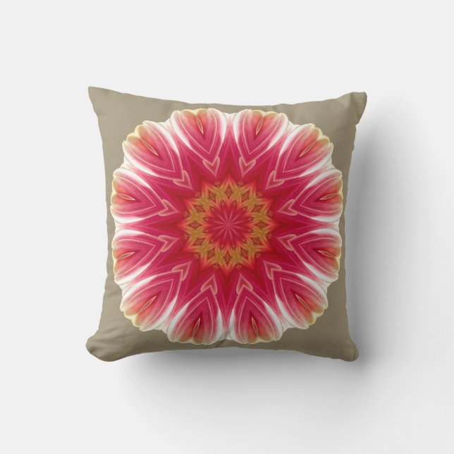 Cojín Decorativo Rosa Muster (Anverso)