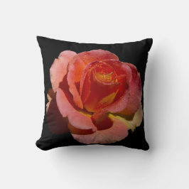 Cojín Decorativo Rosa naranja Pillow