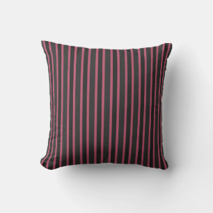 Cojín Decorativo rosa pink, gris oscuro y gris thunder