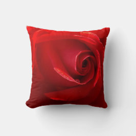 Cojín Decorativo Rosa Roja