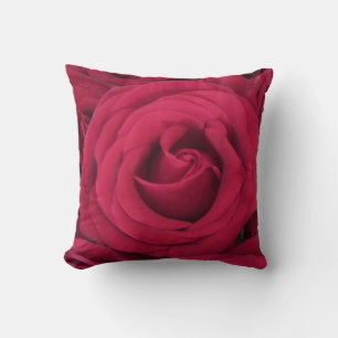 Cojín Decorativo Rosa Roja