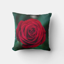 Cojín Decorativo Rosa Rojo Oscuro