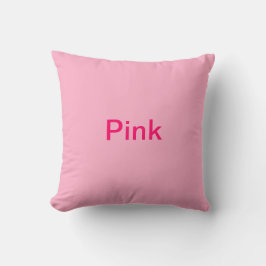 Cojín decorativo rosa/rosa