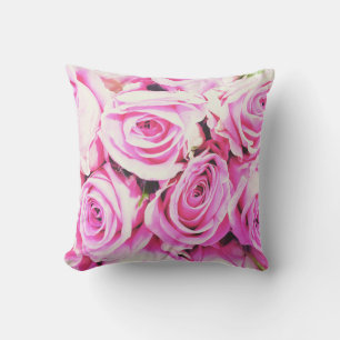 Cojín decorativo Rosa Rosa Bouquet