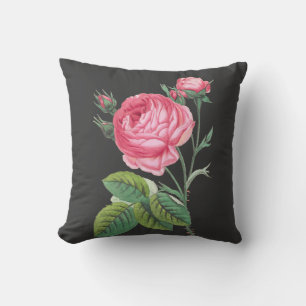 Cojín Decorativo Rosa rosa floral