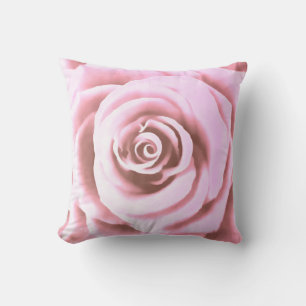 Cojín Decorativo Rosa rosa rosa grande pálido artístico