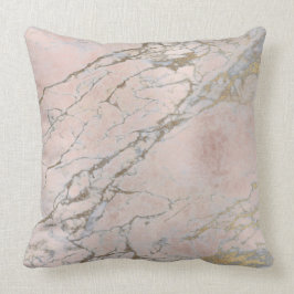 Cojín Decorativo Rosa Rosa Rosa Rosa Rosa Dorado Polvo Cepillo Márm