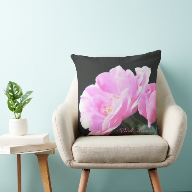 Cojín Decorativo Rosa Shabby Chic (Silla)