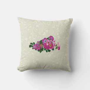 Cojín Decorativo Rosa Trepadora Rosa