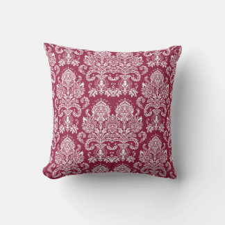 Cojín Decorativo Rosa Victorian Damask