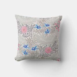 Cojín Decorativo Rosa y Larkspur, William Morris
