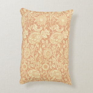 Cojín Decorativo Rosa y rosa por William Morris, Flores vintage