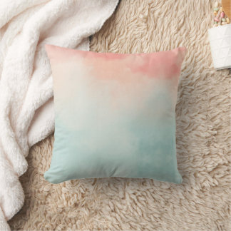 Cojín Decorativo Rosa y verde oscuro