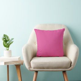 Cojín decorativo rosado de frambuesa