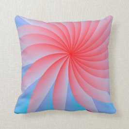 Cojín decorativo rosado de la pasión