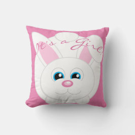 Cojín decorativo rosado de Personalizado de sexo r