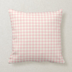 Cojín decorativo rosado del modelo de la guinga