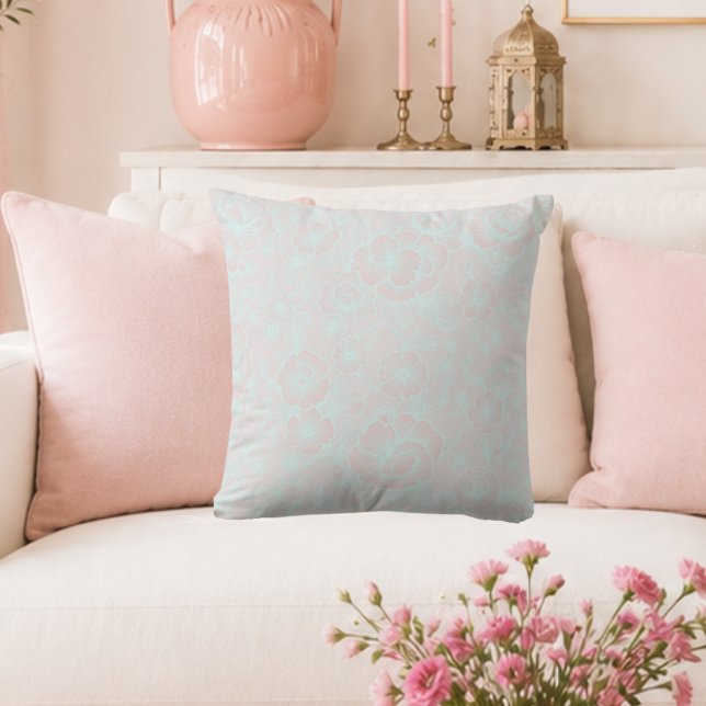 Cojín Decorativo Rosalie Soft Blush 🌸 (Subido por el creador)