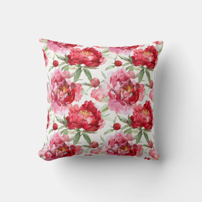 Cojín Decorativo Rosas (Anverso)