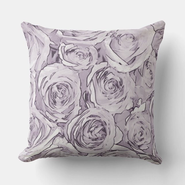 Cojín Decorativo Rosas (Anverso)