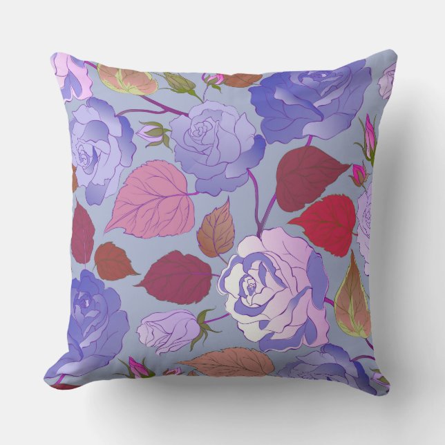 Cojín Decorativo Rosas 29 (Anverso)