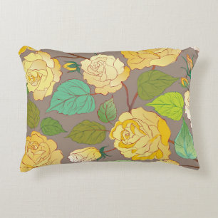 COJÍN DECORATIVO ROSAS 3