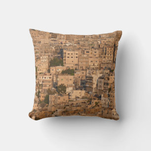 Cojín Decorativo Rosas de época, patrón de acuarela tonificante.