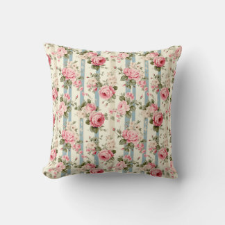 Cojín Decorativo Rosas de Shabby Chic Vintage