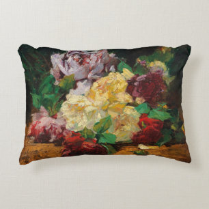 Cojín Decorativo Rosas de Vintage French Georges Jeannin