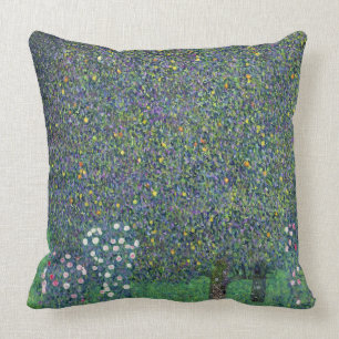 Cojín Decorativo Rosas debajo de los árboles, c.1905
