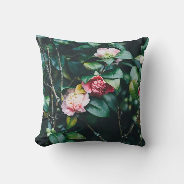 COJÍN DECORATIVO ROSAS DEL JARDÍN (Anverso)