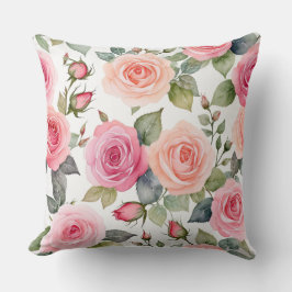 Cojín Decorativo Rosas desfasados
