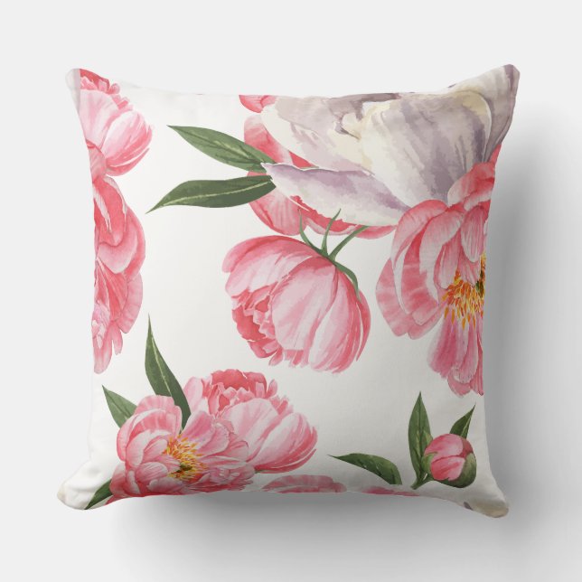 Cojín Decorativo Rosas Hermosas (Anverso)