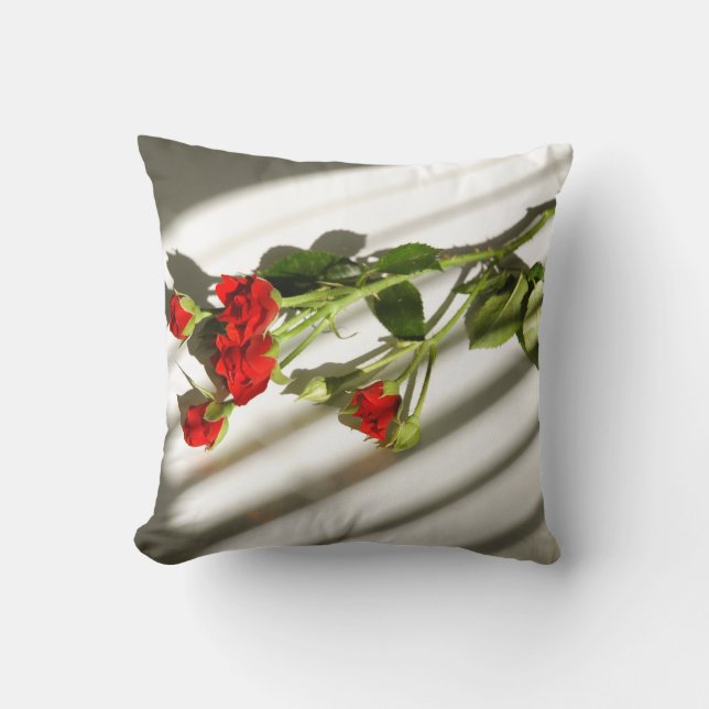 Cojín Decorativo Rosas rojas (Anverso)