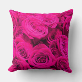 Cojín Decorativo Rosas rosadas flores rosadas florales rosadas