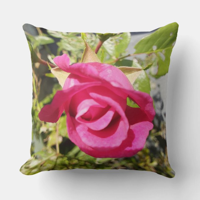 Cojín Decorativo Rosas rosas rosas (Anverso)