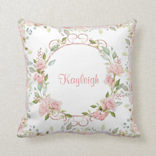 Cojín Decorativo Rosas rosas rosas personalizadas