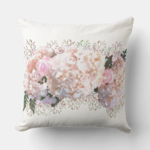 Cojín Decorativo Rosas rosas rosas rosas rojas de encaje blanco rom