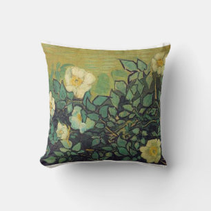 Cojín Decorativo Rosas salvajes, Vincent van Gogh.