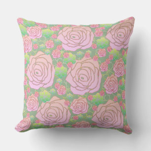 Cojín Decorativo Rosas silvestres