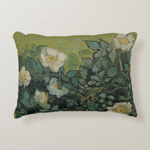 Cojín Decorativo Rosas silvestres por Vincent van Gogh
