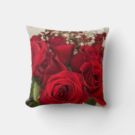 Cojín Decorativo Rosas y Babybreath