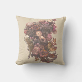 Cojín Decorativo Rosas y polillas