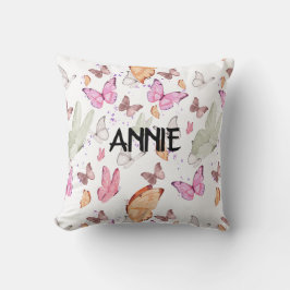 Cojín Decorativo rose gold butterfly