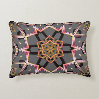 Cojín Decorativo Roseta Dorada